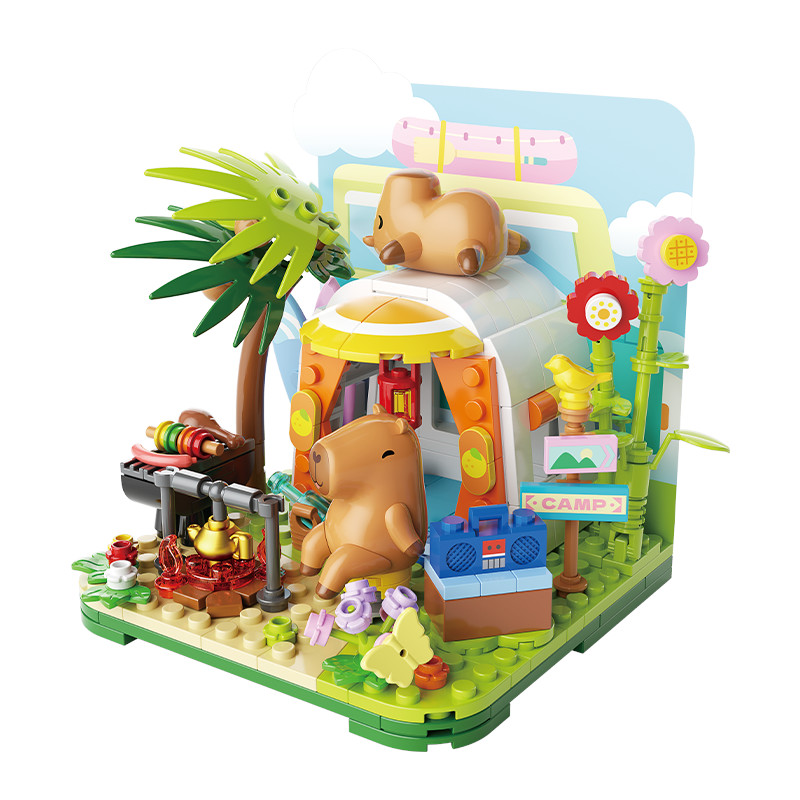 GK003 卡皮巴拉平靜露營(yíng)